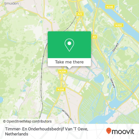 Timmer- En Onderhoudsbedrijf Van 'T Oeve map