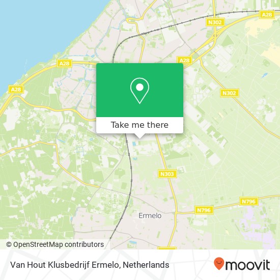 Van Hout Klusbedrijf Ermelo map