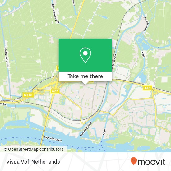 Vispa Vof map
