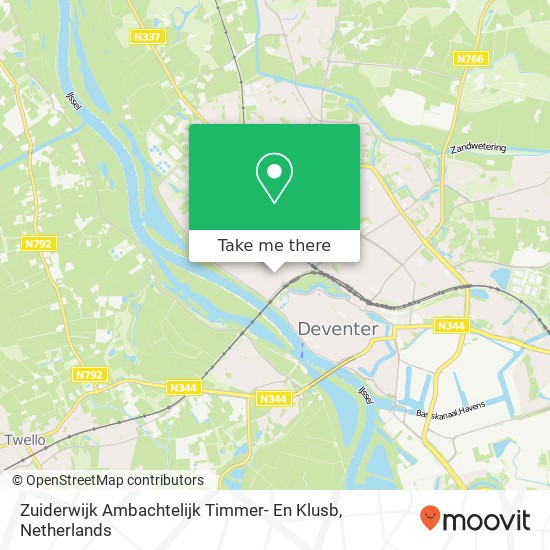 Zuiderwijk Ambachtelijk Timmer- En Klusb Karte