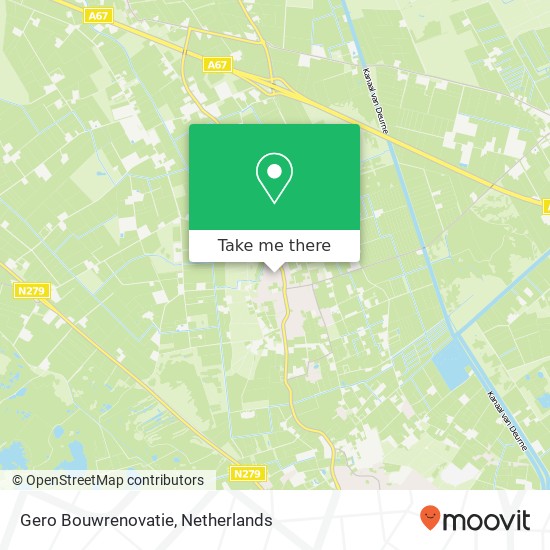 Gero Bouwrenovatie map