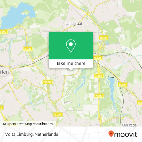 Volta Limburg map