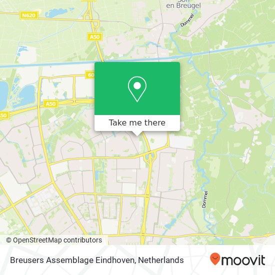 Breusers Assemblage Eindhoven Karte