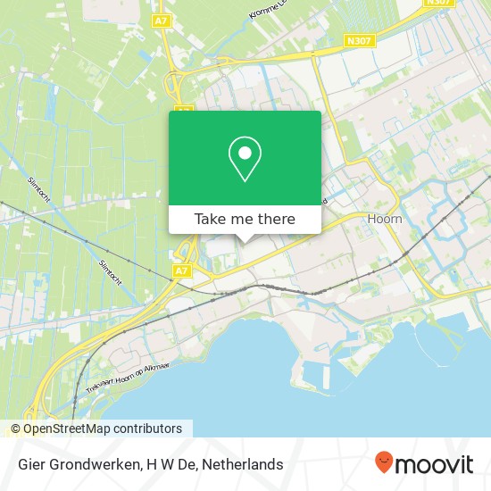 Gier Grondwerken, H W De map