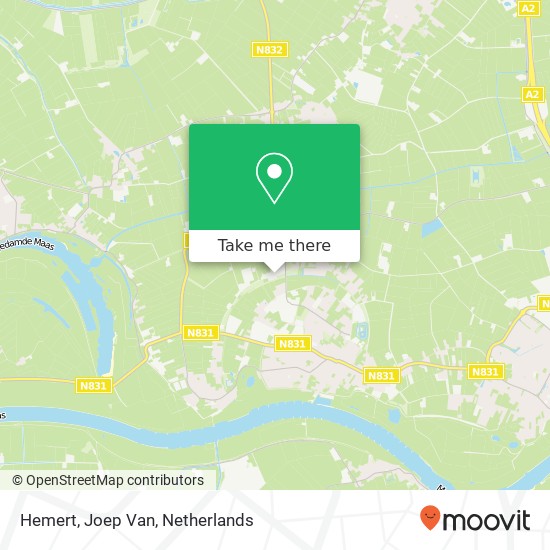 Hemert, Joep Van map