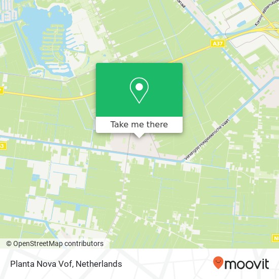 Planta Nova Vof map