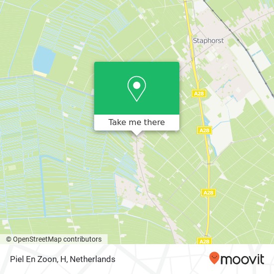 Piel En Zoon, H map