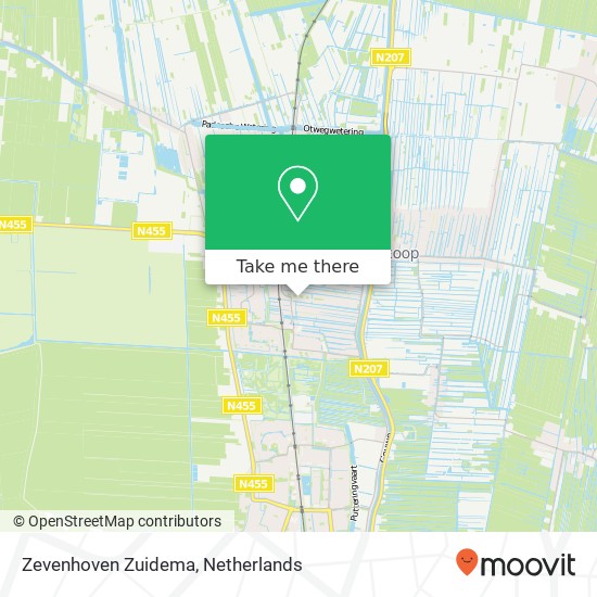 Zevenhoven Zuidema map