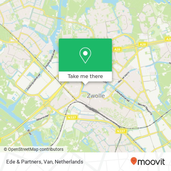 Ede & Partners, Van map