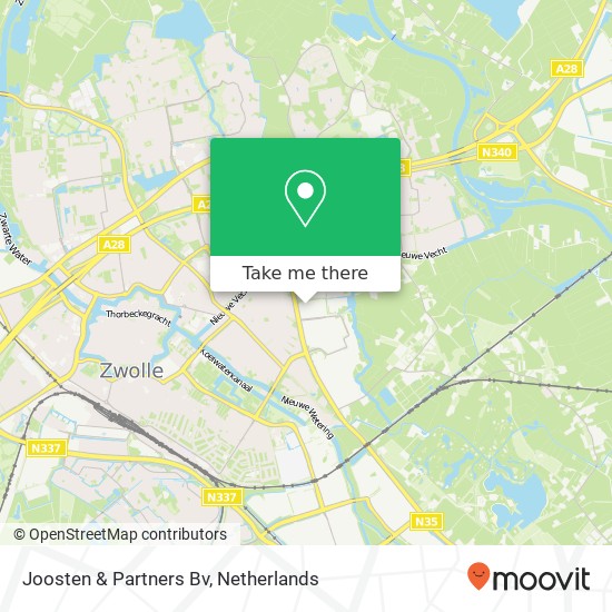 Joosten & Partners Bv map