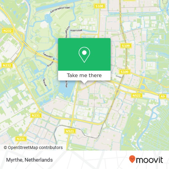 Myrthe map