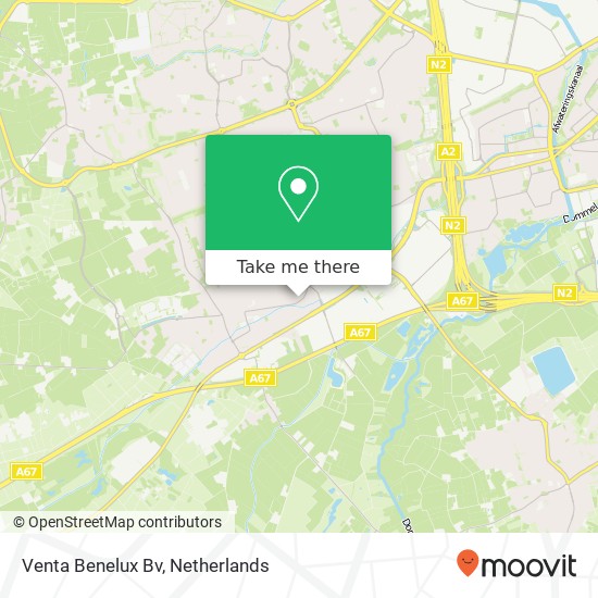 Venta Benelux Bv map