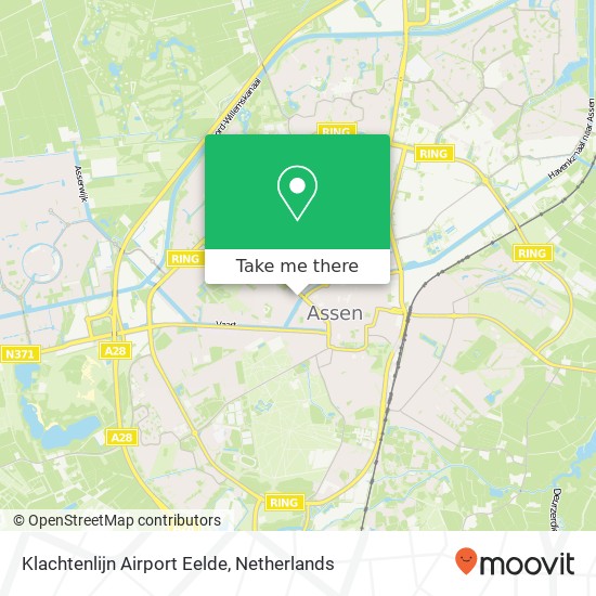 Klachtenlijn Airport Eelde map