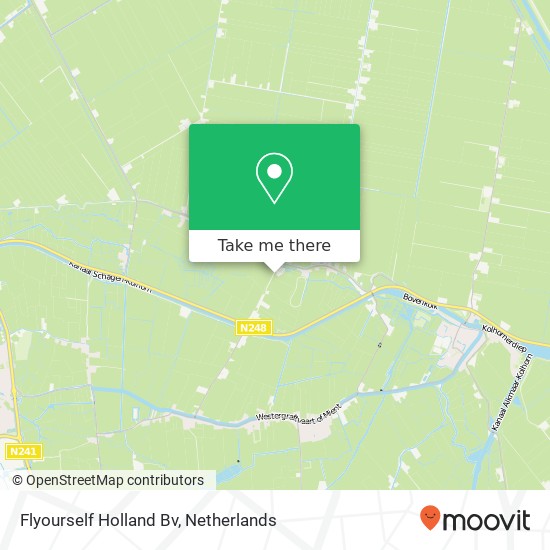 Flyourself Holland Bv map