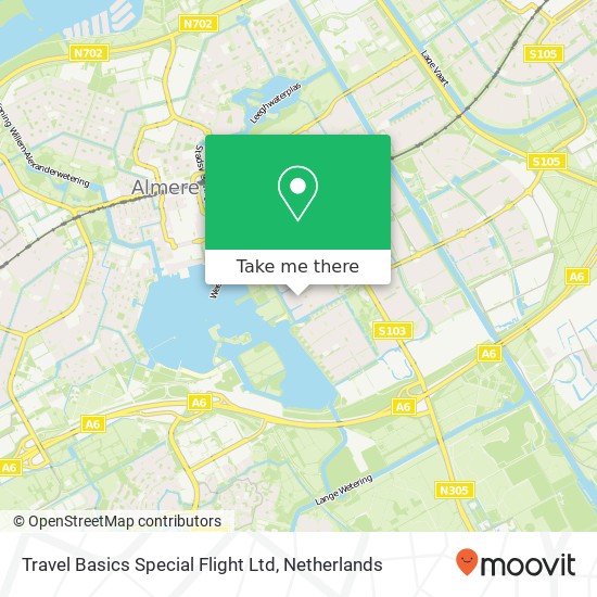 Travel Basics Special Flight Ltd map