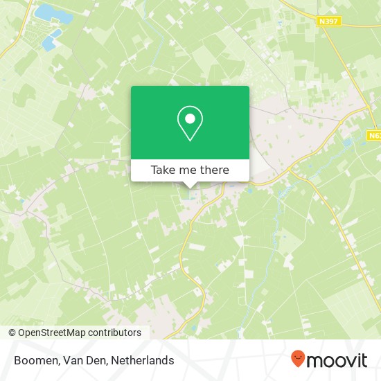 Boomen, Van Den map