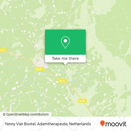 Yenny Van Boxtel, Ademtherapeute map