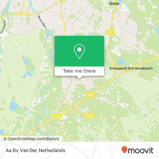 Aa Bv, Van Der map