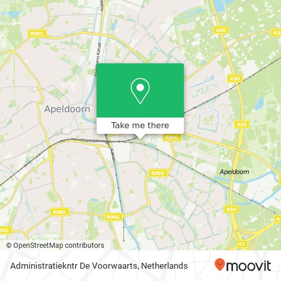 Administratiekntr De Voorwaarts map