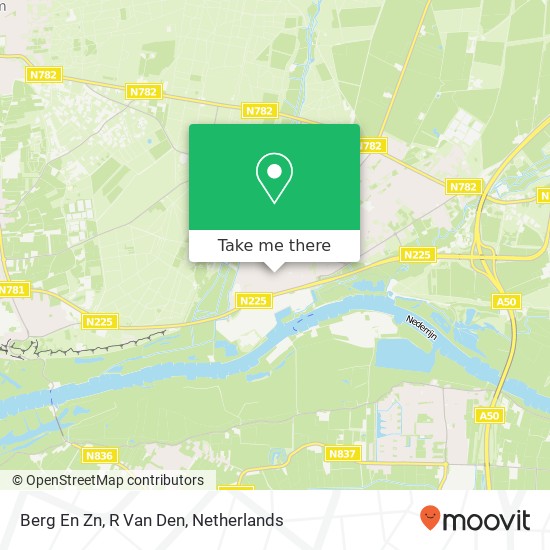 Berg En Zn, R Van Den map