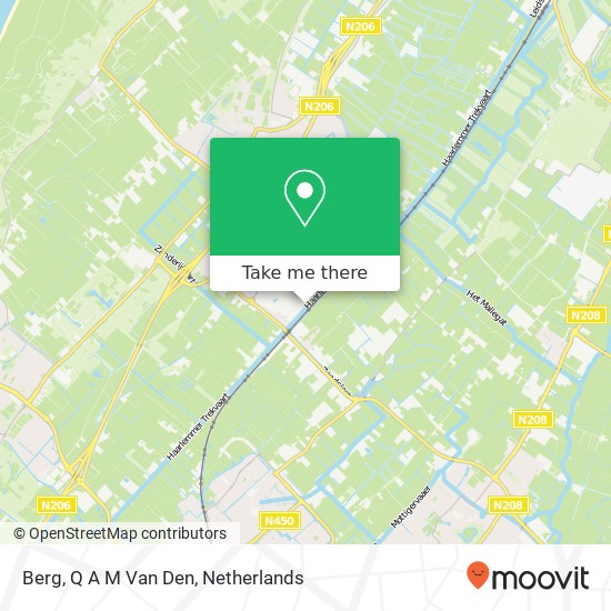 Berg, Q A M Van Den map