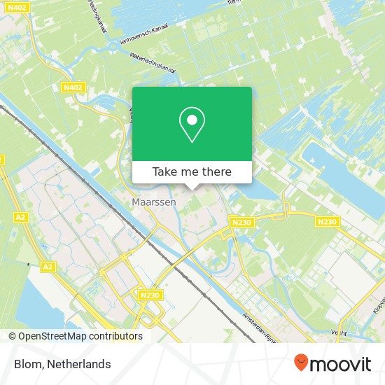 Blom map