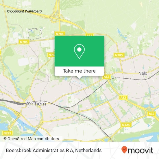 Boersbroek Administraties R A map