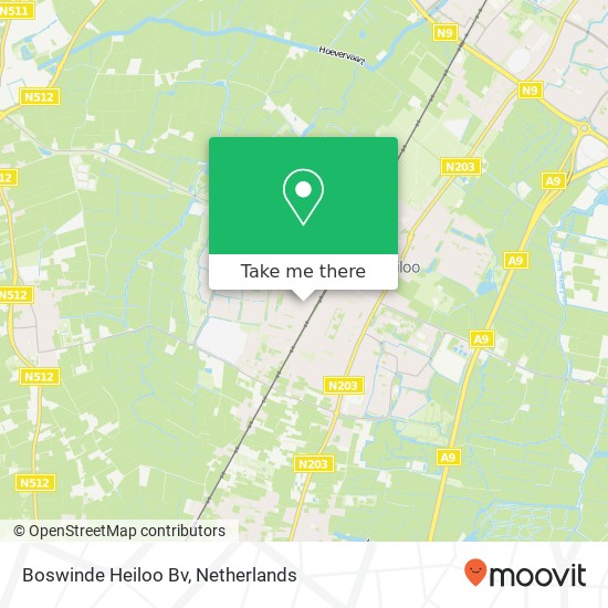 Boswinde Heiloo Bv map