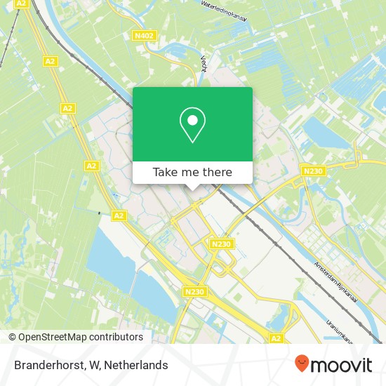 Branderhorst, W map
