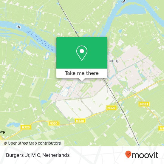 Burgers Jr, M C map
