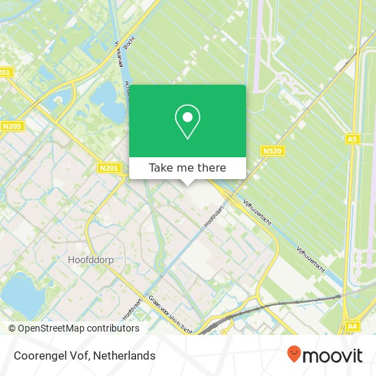 Coorengel Vof map