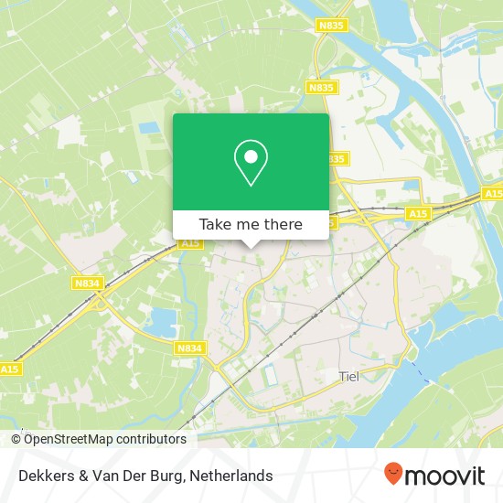 Dekkers & Van Der Burg map