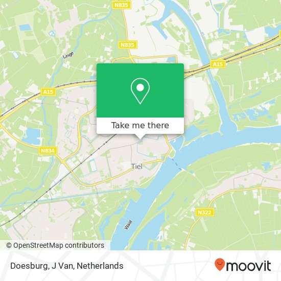 Doesburg, J Van map