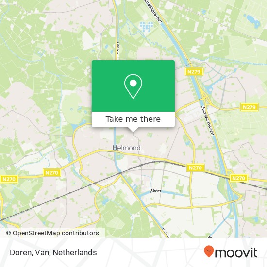 Doren, Van map