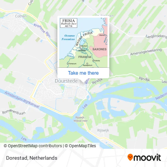 Dorestad map