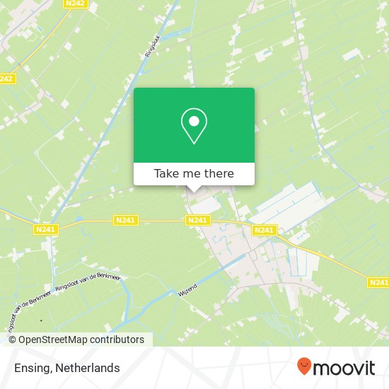 Ensing map