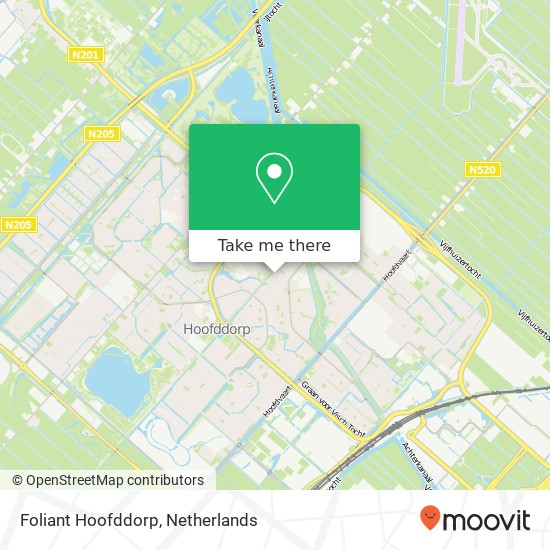 Foliant Hoofddorp map