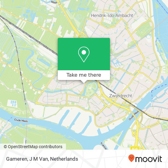 Gameren, J M Van map
