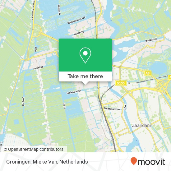 Groningen, Mieke Van map