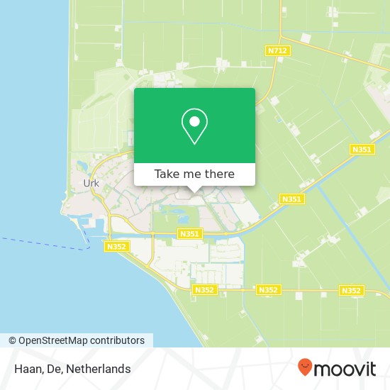 Haan, De map