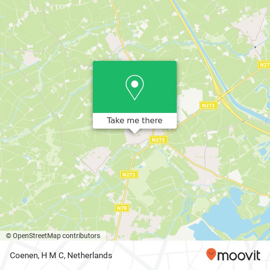 Coenen, H M C map