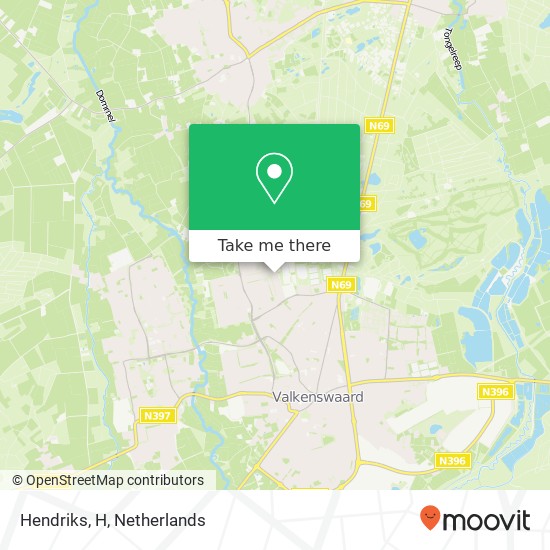 Hendriks, H map