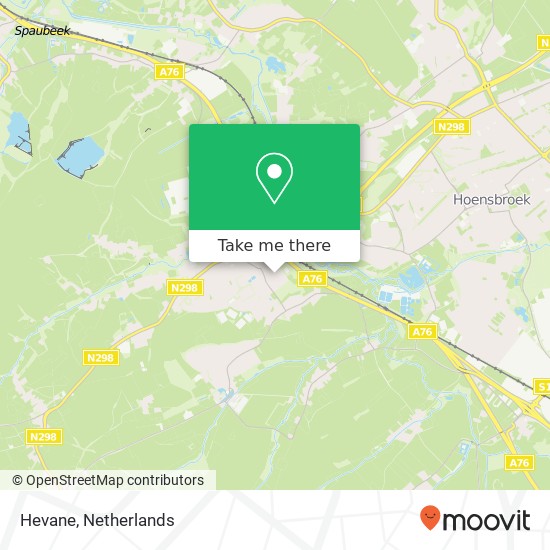 Hevane map