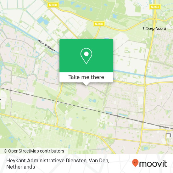 Heykant Administratieve Diensten, Van Den map