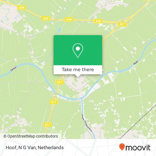 Hoof, N G Van map