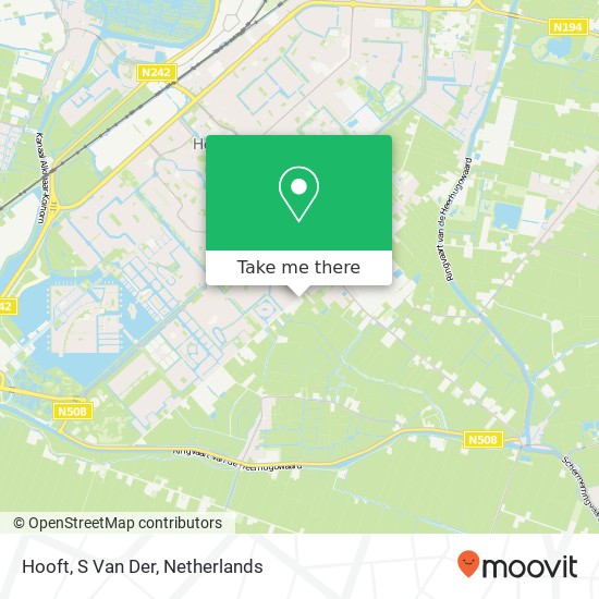 Hooft, S Van Der map