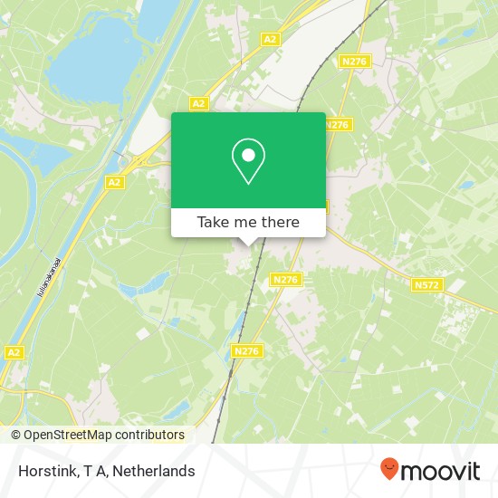 Horstink, T A map