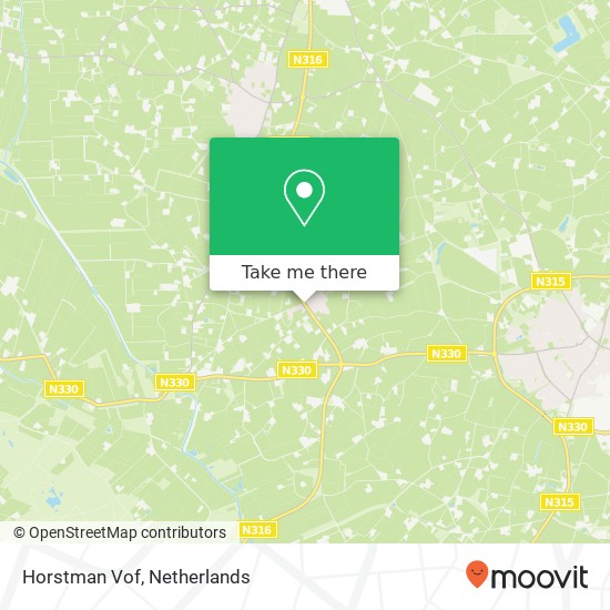 Horstman Vof map