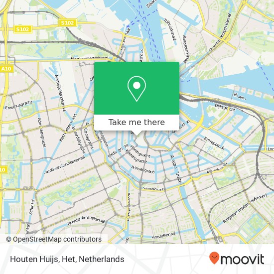 Houten Huijs, Het map
