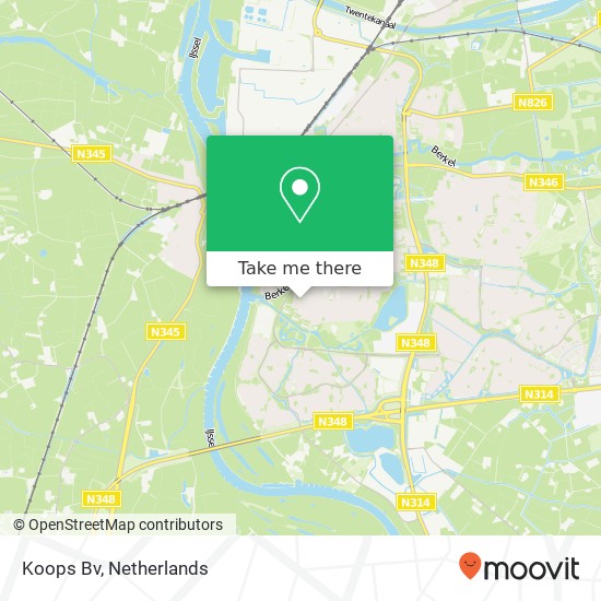 Koops Bv map